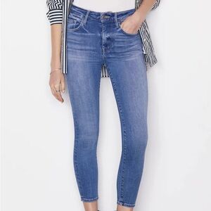 NWOT Frame Le One Skinny Crop Jeans